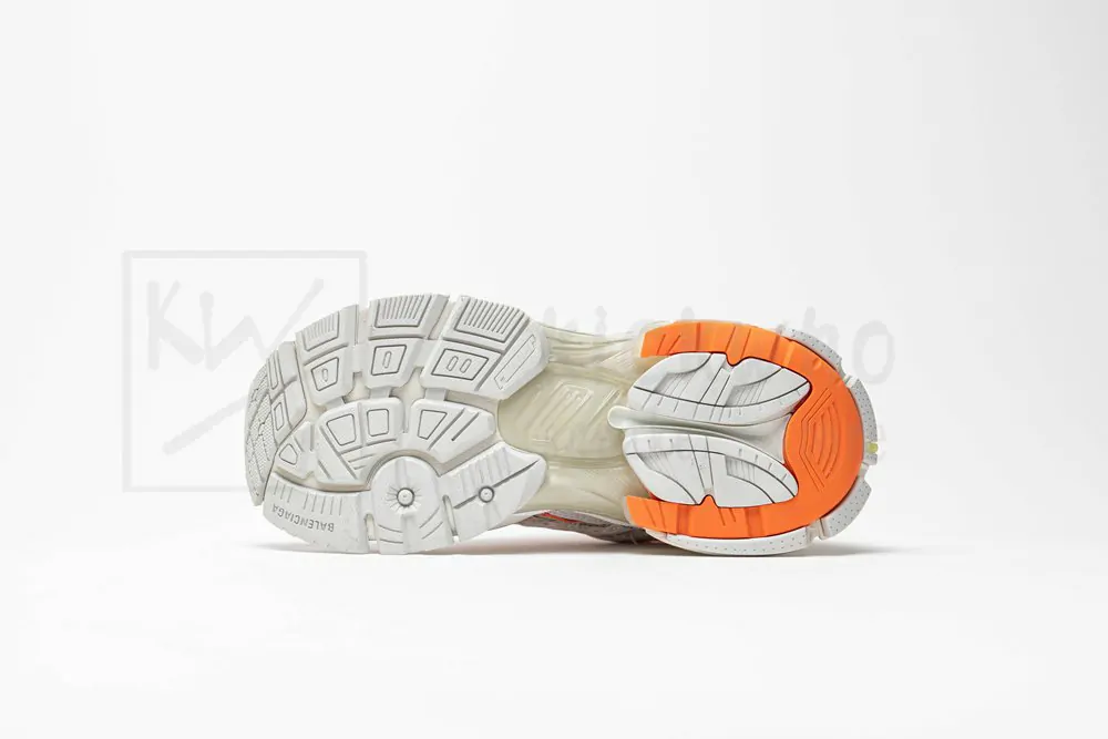 Ba*len*cia*ga runner white orange