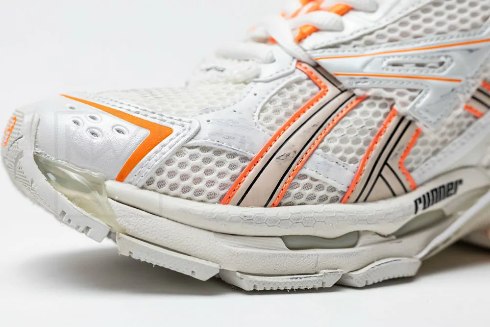 Ba*len*cia*ga runner white orange