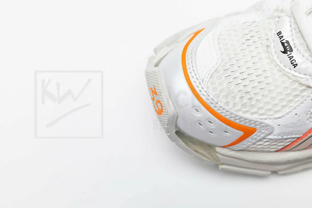 Ba*len*cia*ga runner white orange