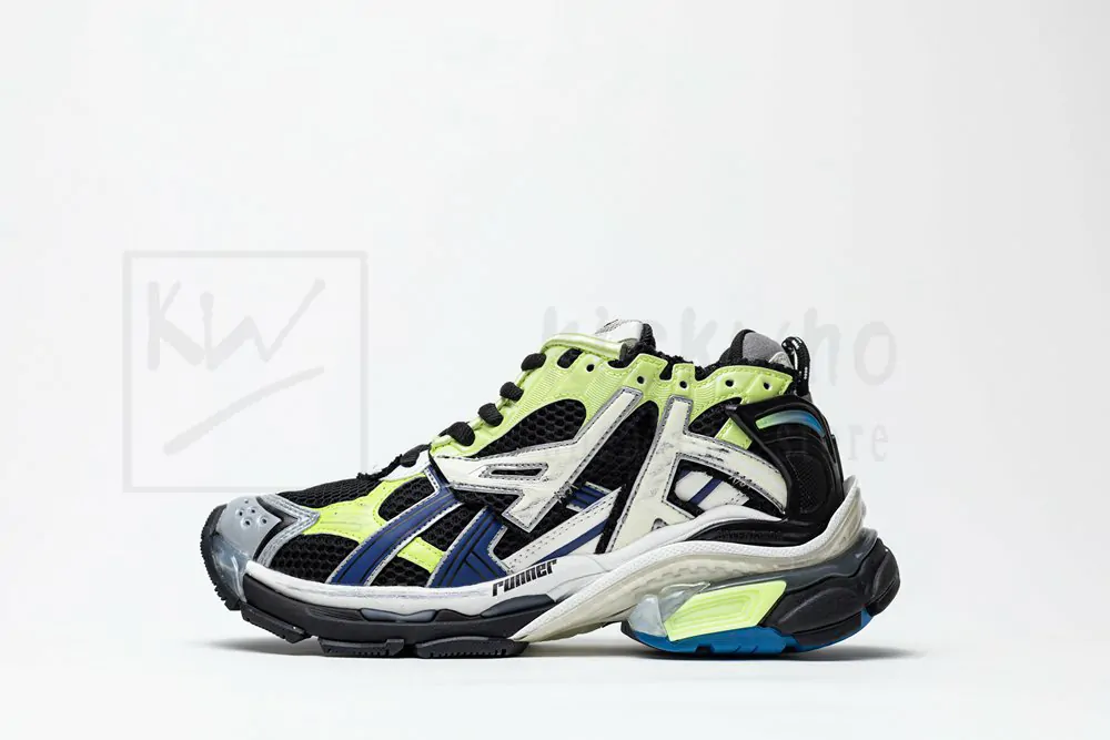 Ba*len*cia*ga runner green blue black grey