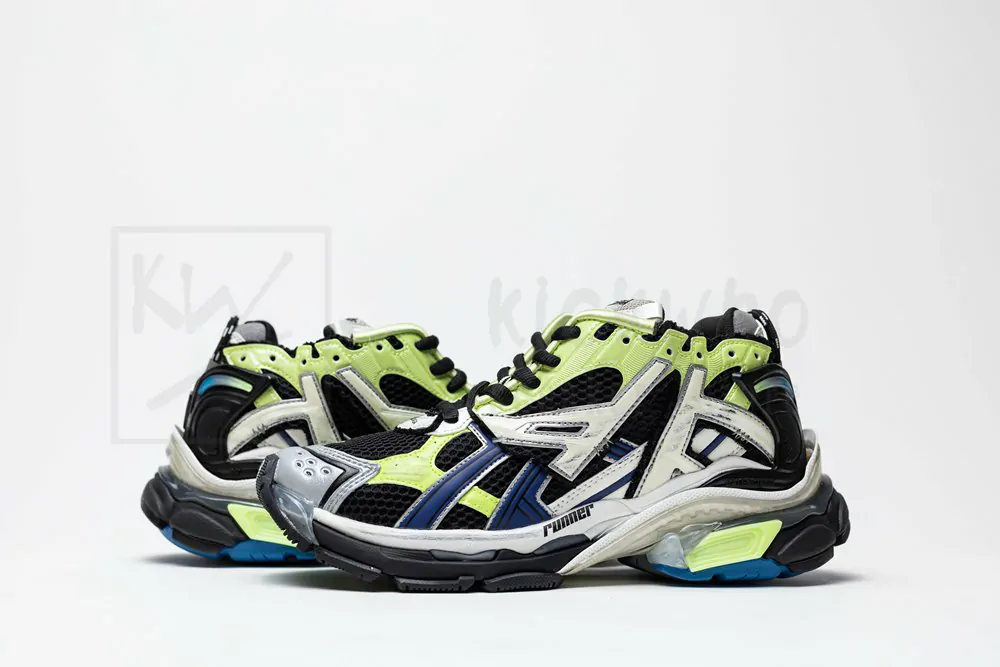 Ba*len*cia*ga runner green blue black grey