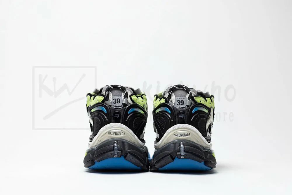 Ba*len*cia*ga runner green blue black grey