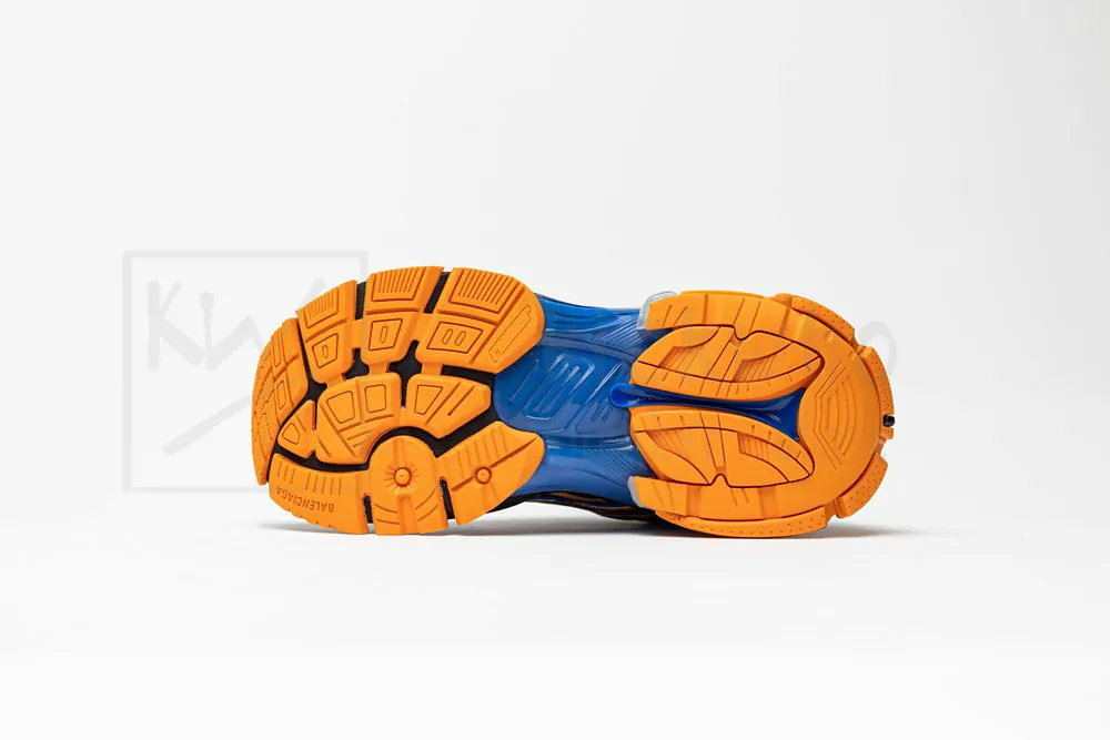 Ba*len*cia*ga runner sneaker blue orange