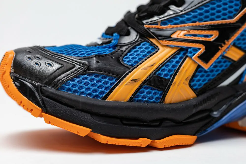 Ba*len*cia*ga runner sneaker blue orange