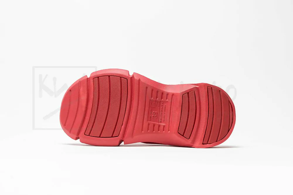 Ba*len*cia*ga mold slide sandal red