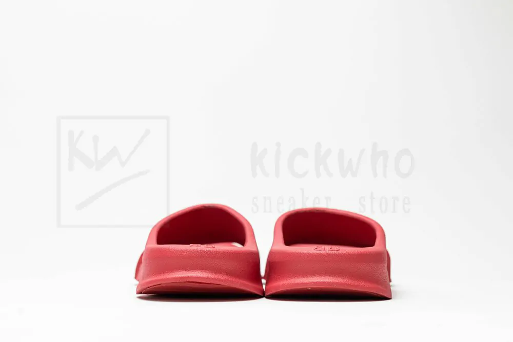Ba*len*cia*ga mold slide sandal red