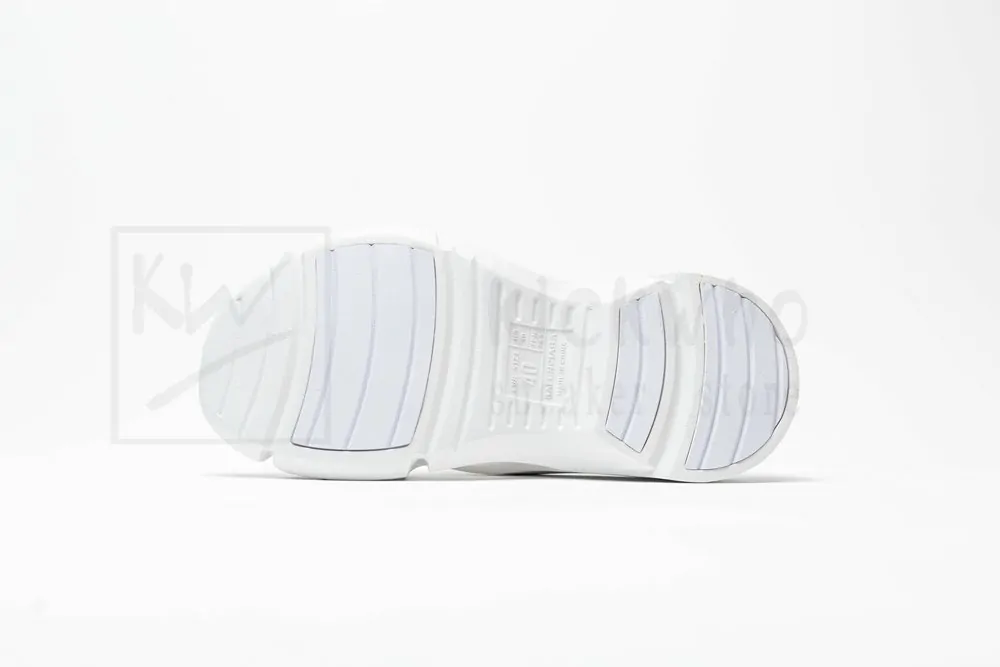 Ba*len*cia*ga mold slide sandal all white