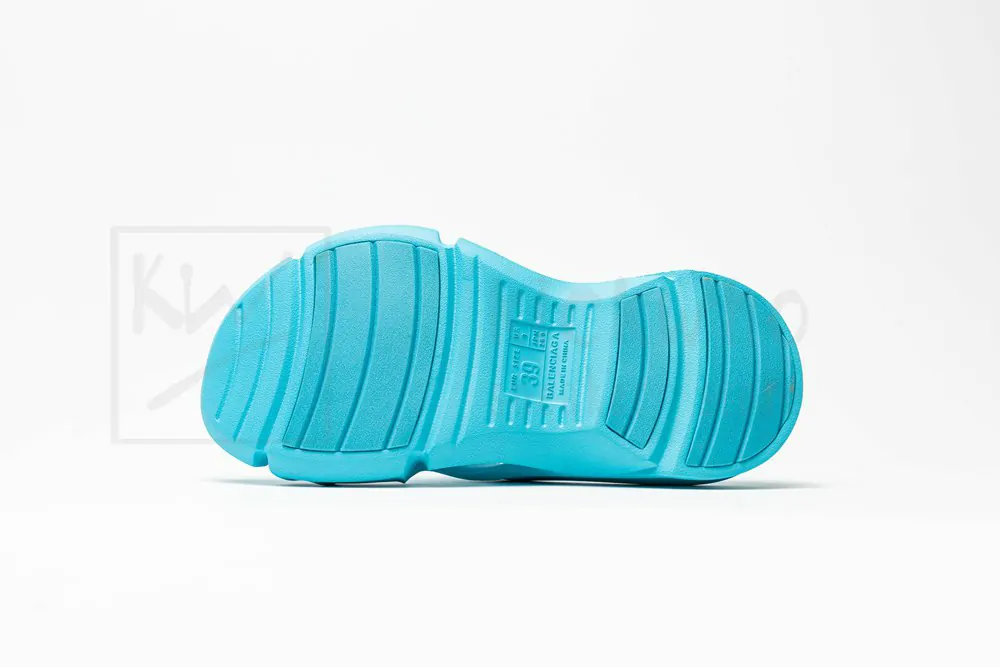 Ba*len*cia*ga mold slide sandal blue