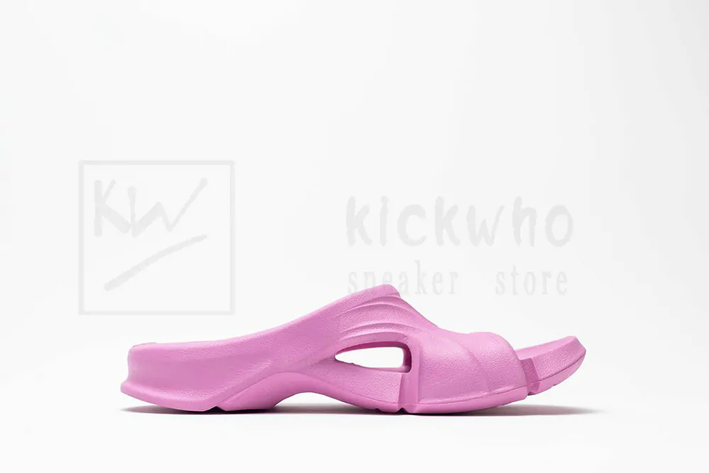 Ba*len*cia*ga mold slide sandal pink