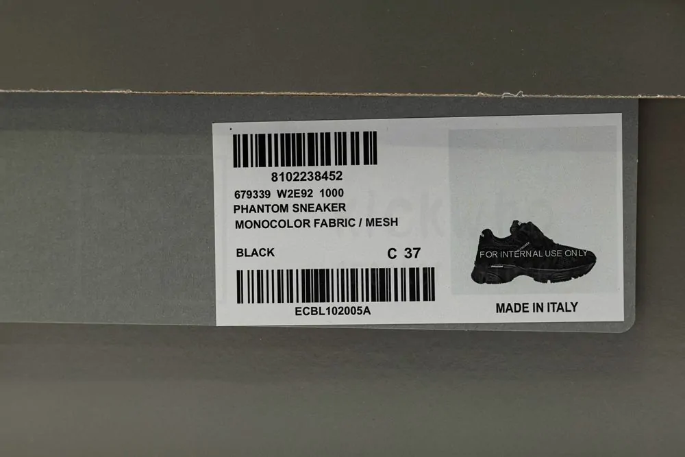Ba*len*cia*ga phantom triple black