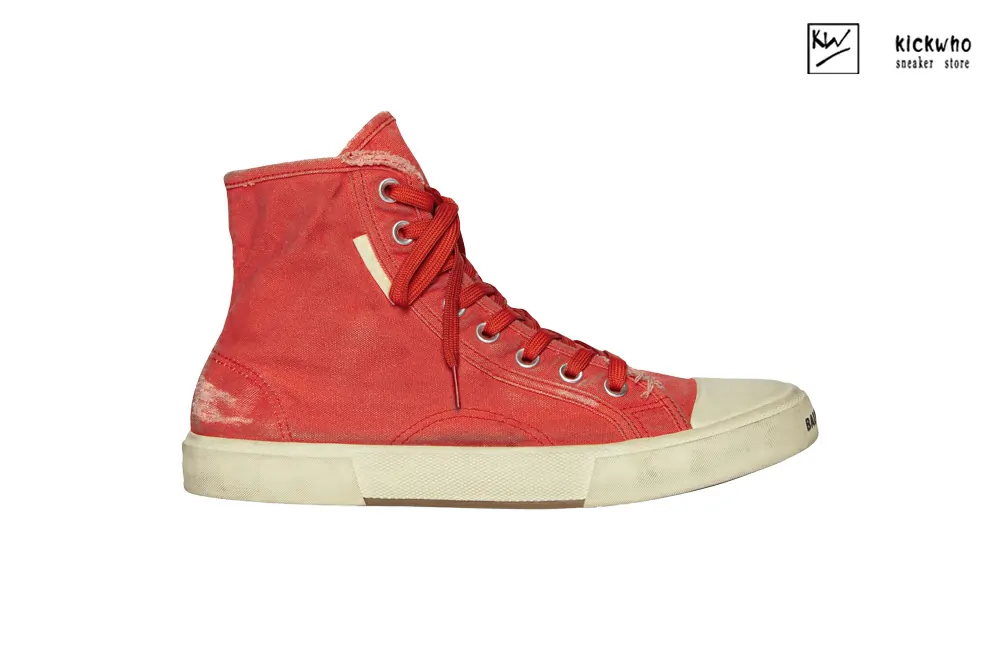 Ba*len*cia*ga paris high top sneaker in red