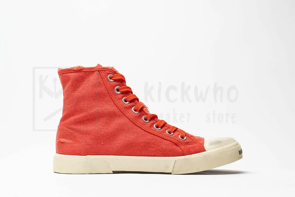 Ba*len*cia*ga paris high top sneaker in red