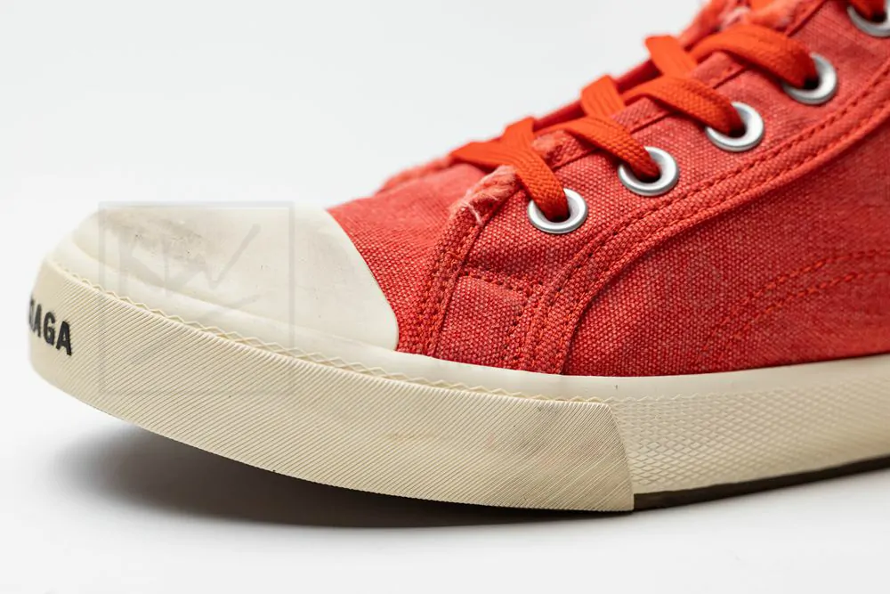 Ba*len*cia*ga paris high top sneaker in red