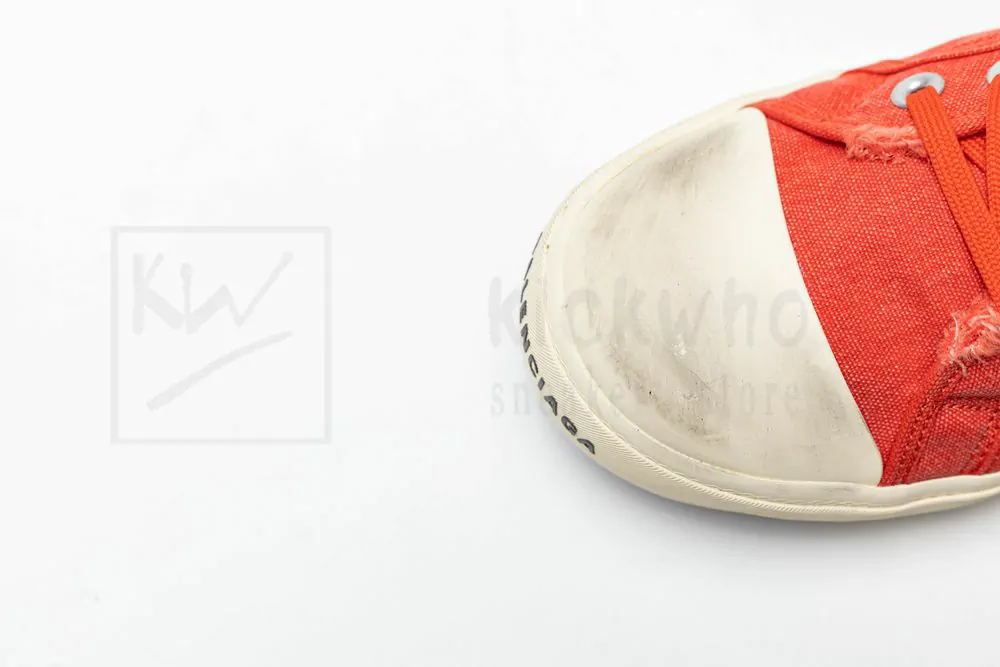 Ba*len*cia*ga paris high top sneaker in red
