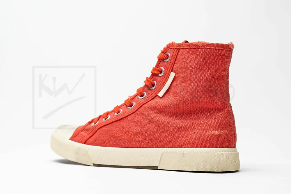 Ba*len*cia*ga paris high top sneaker in red