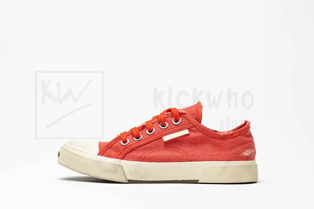 Ba*len*cia*ga paris low sneaker in red