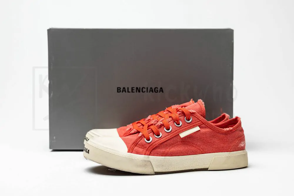 Ba*len*cia*ga paris low sneaker in red