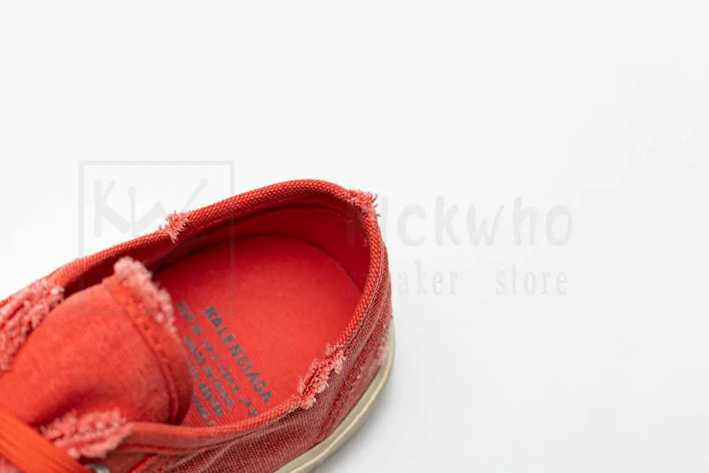 Ba*len*cia*ga paris low sneaker in red