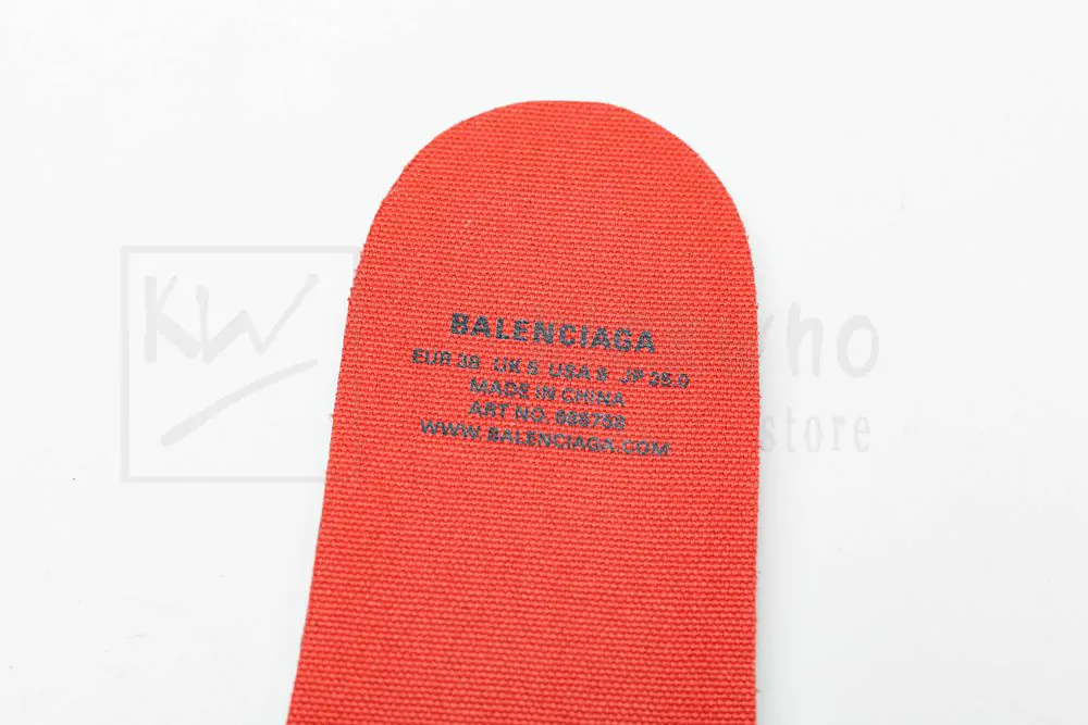 Ba*len*cia*ga paris low sneaker in red