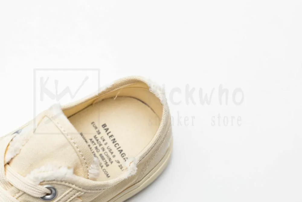 Ba*len*cia*ga paris low sneaker in white