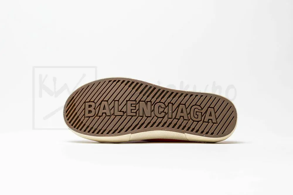 Ba*len*cia*ga paris sneaker mule in red