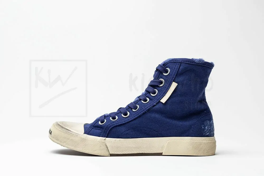 Ba*len*cia*ga paris high top sneaker in blue
