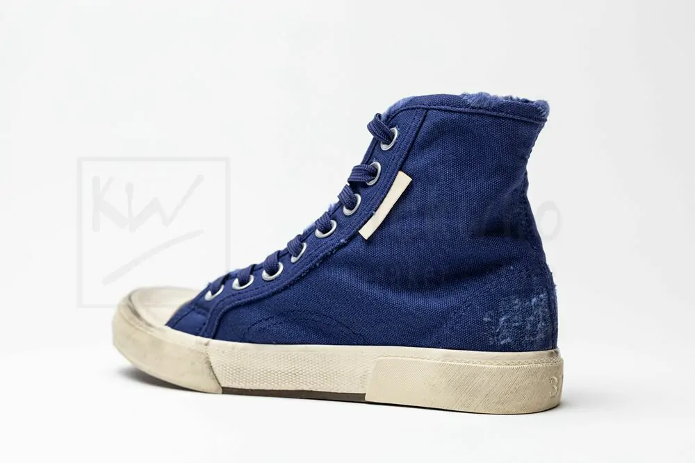 Ba*len*cia*ga paris high top sneaker in blue