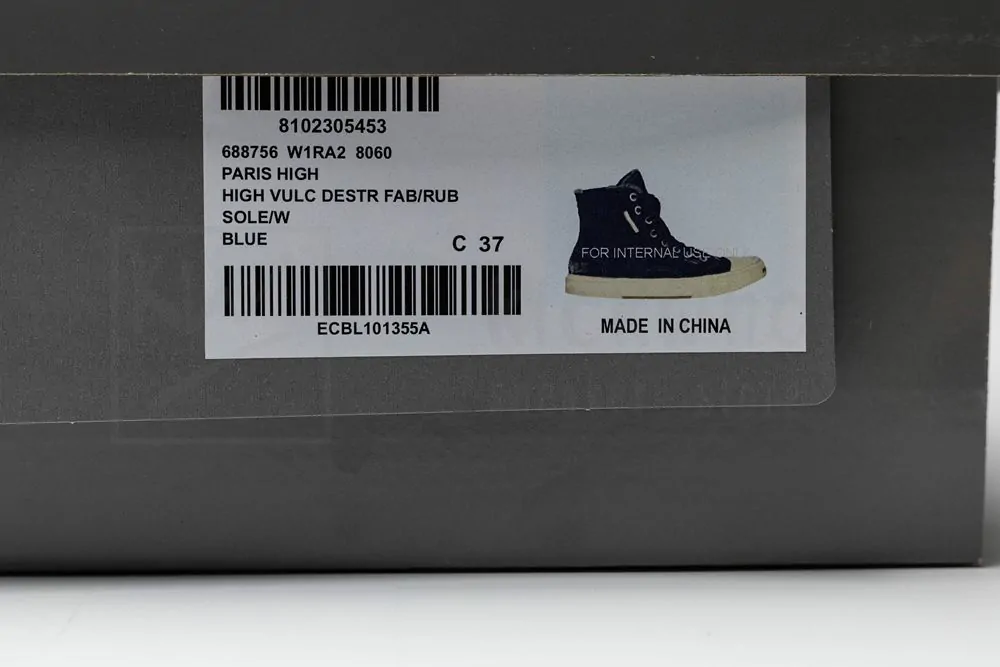 Ba*len*cia*ga paris high top sneaker in blue