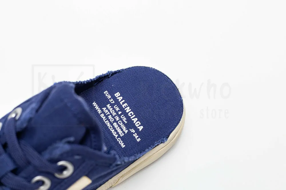Ba*len*cia*ga paris sneaker mule in blue