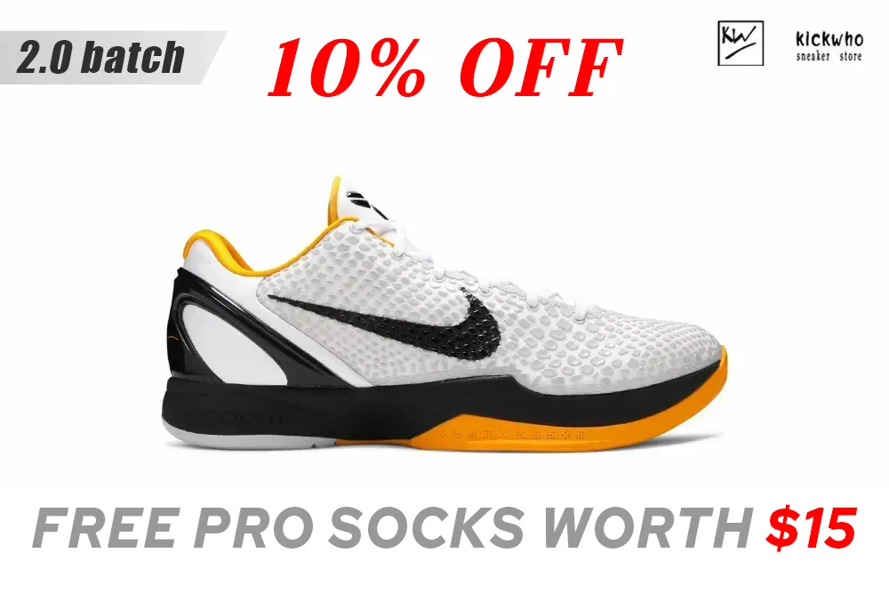 godkiller nike zoom kobe 6 protro ''pop'' 2.0 size up to 14