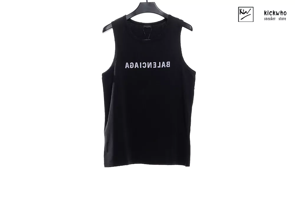 Ba*len*cia*ga worn out vest black
