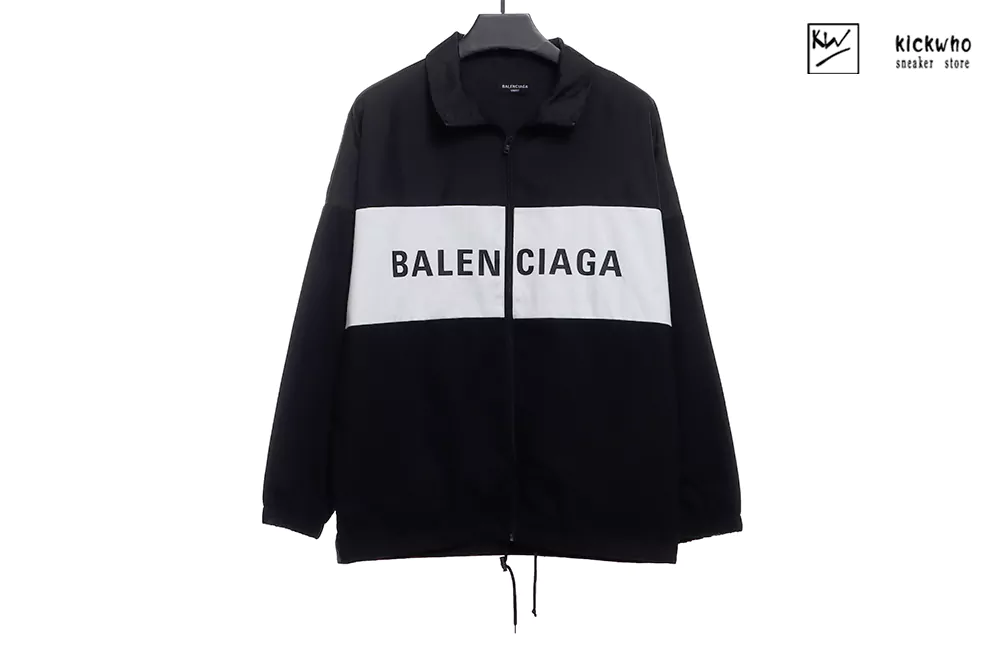 Ba*len*cia*ga black denim jacket