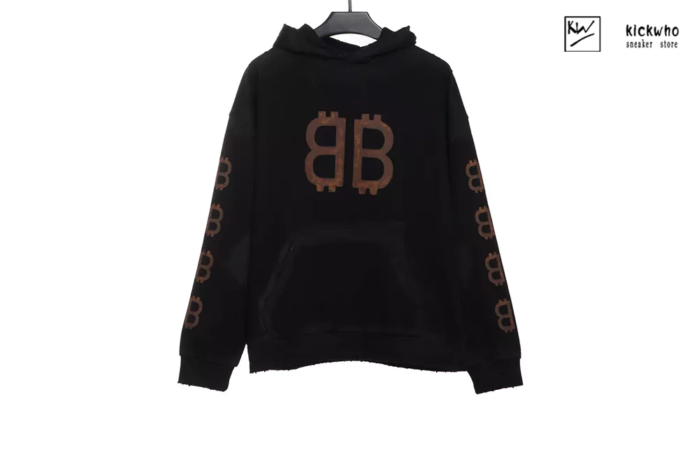 Ba*len*cia*ga bb bitcoin hoodie