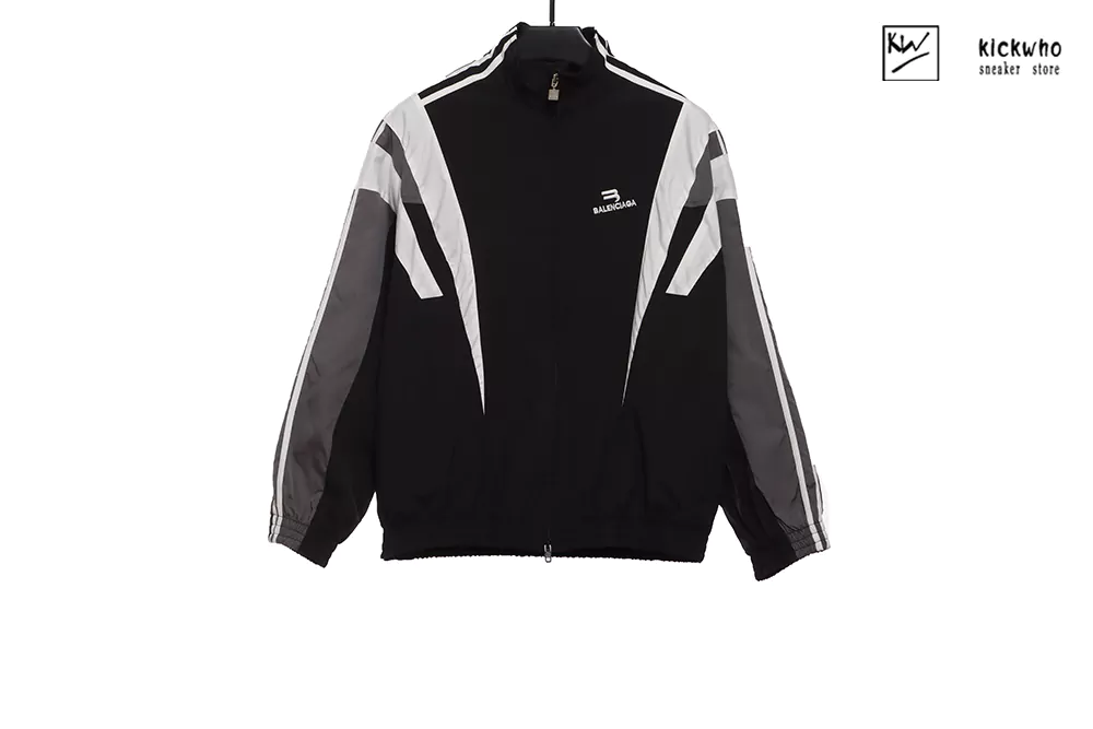 Ba*len*cia*ga double hook embroidery overcoat