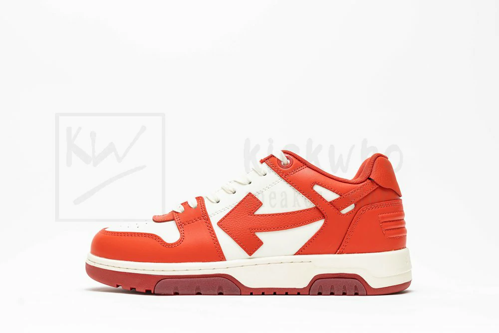 off-white out of office red white
