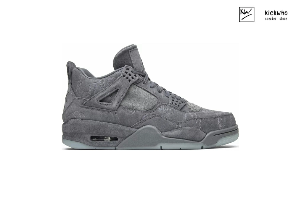 godkiller kaws x air jordan 4 retro cool grey (size up to 16)