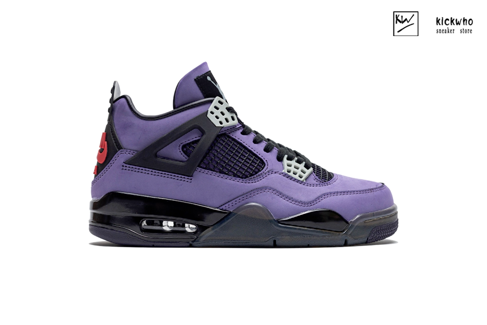 air jordan 4 x travis scott purple