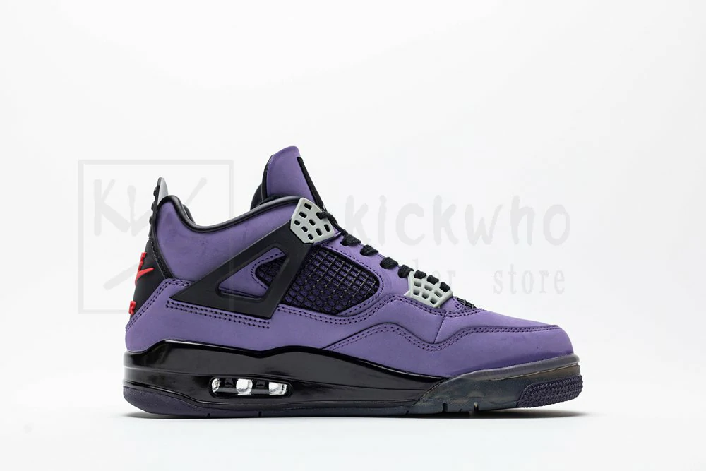 air jordan 4 x travis scott purple