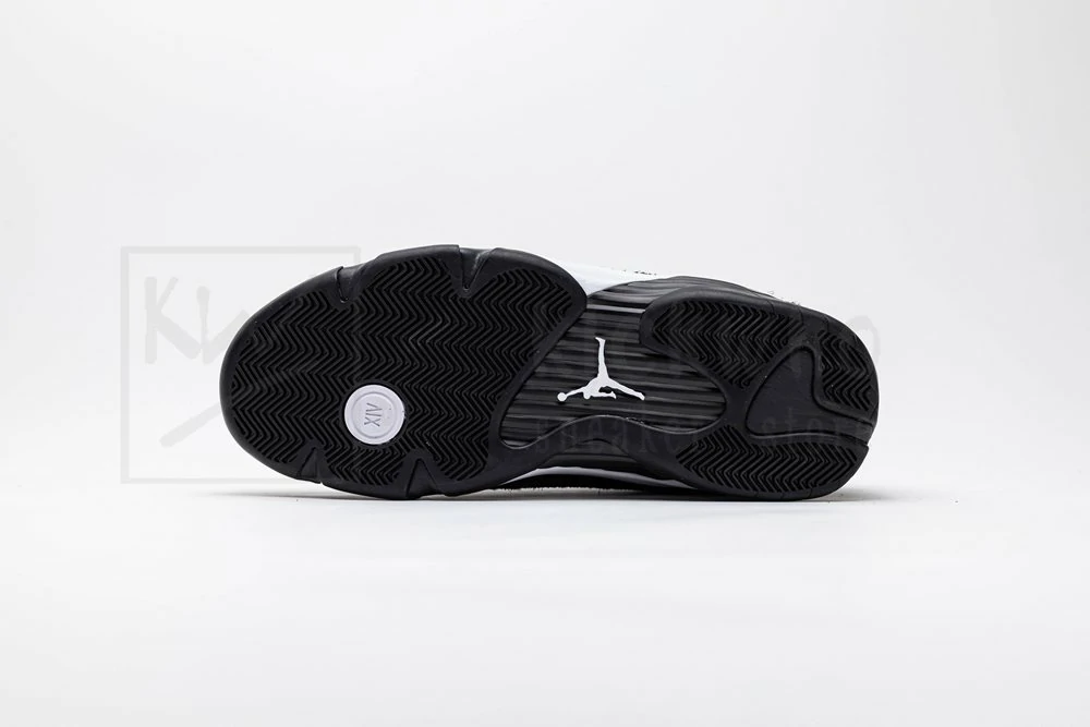 air jordan 14 retro black white