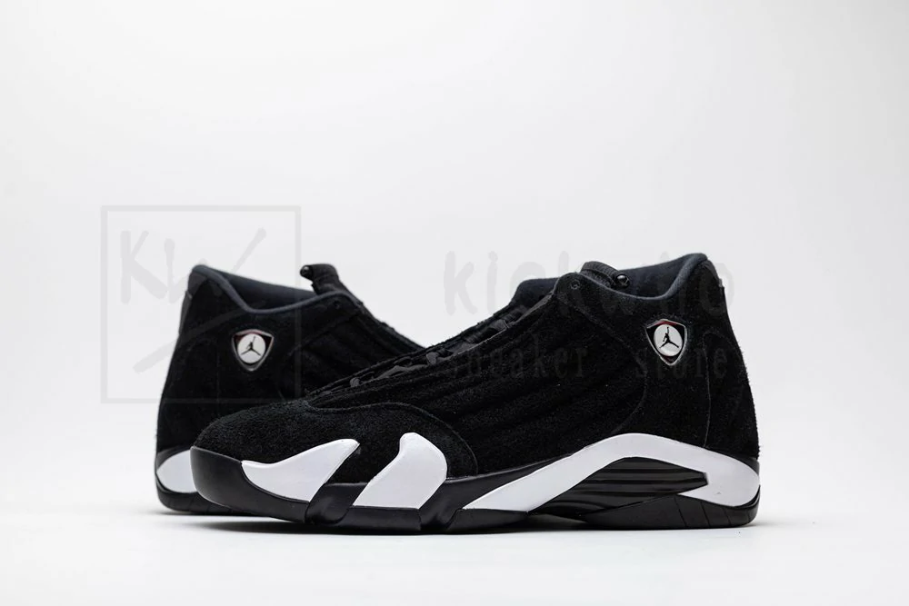 air jordan 14 retro black white