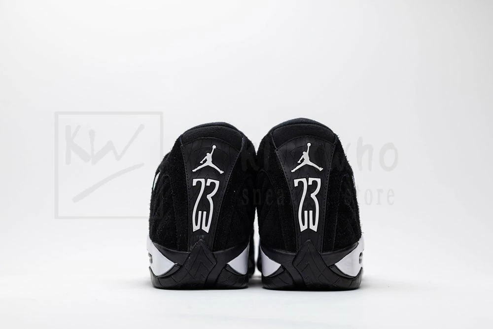 air jordan 14 retro black white