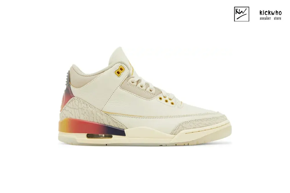 godkiller j. balvin x air jordan 3 retro medellín sunset