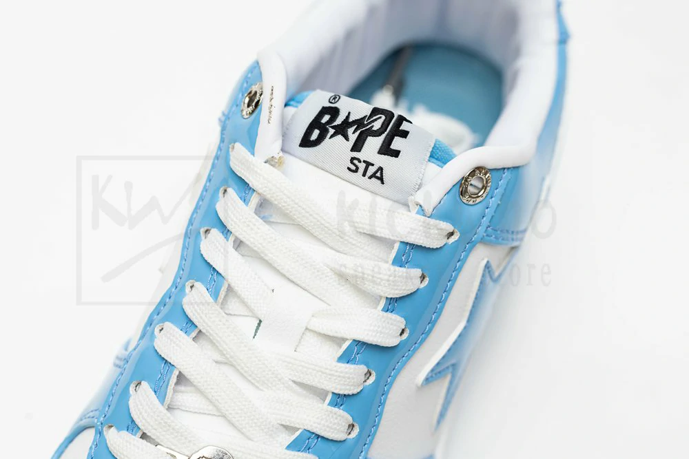a bathing ape bape sta low blue