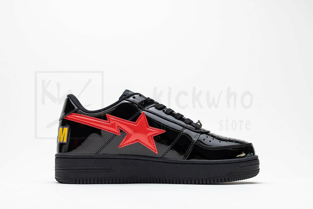 bapesta low m2 shark F**e - black