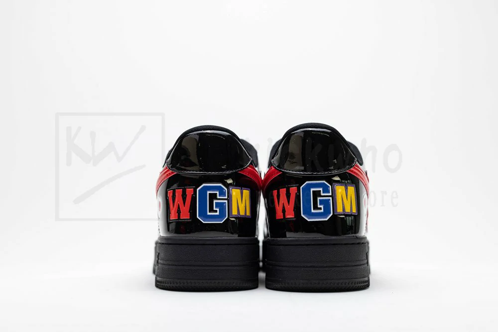 bapesta low m2 shark F**e - black