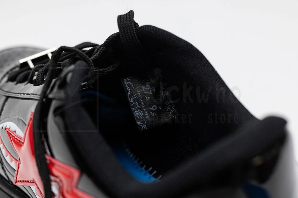 bapesta low m2 shark F**e - black