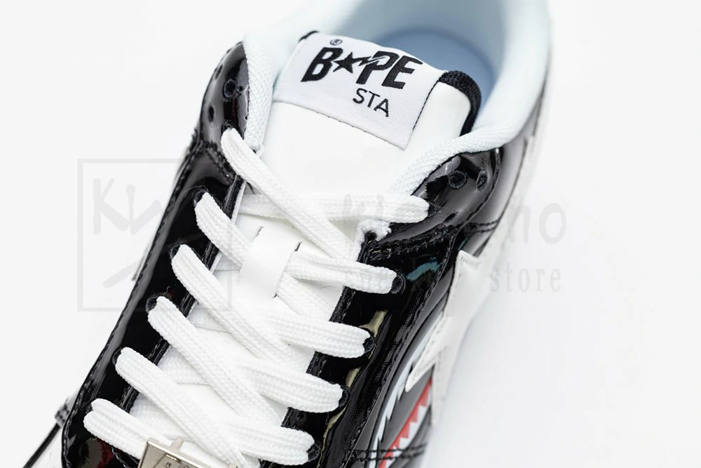 bapesta low m1 shark F**e - black
