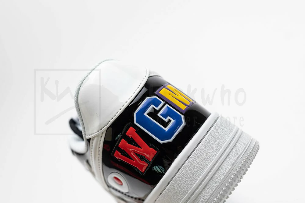 bapesta low m1 shark F**e - black