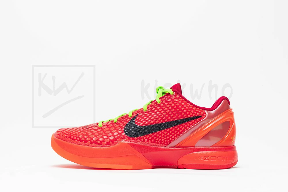 godkiller zoom kobe 6 protro reverse grinch (size up to 15)