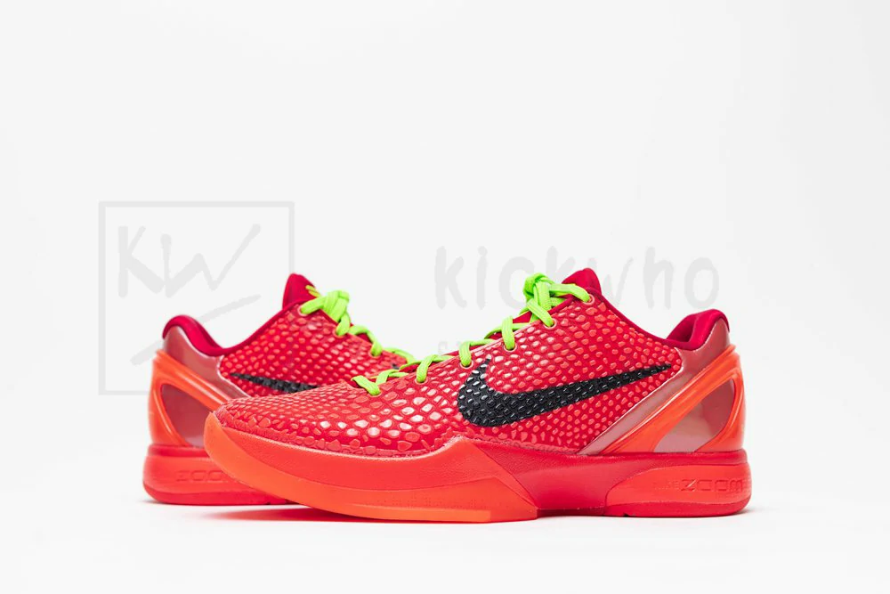 godkiller zoom kobe 6 protro reverse grinch (size up to 15)